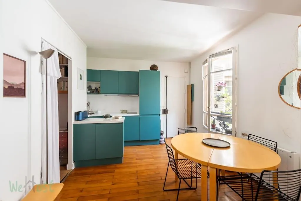 Nice Apartment For 2P In Montmartre District Paris